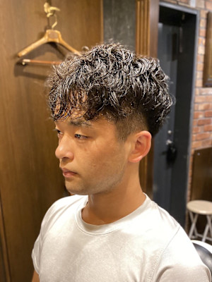 マッシュパーマ
