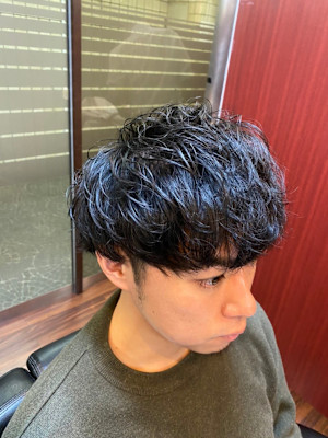 ヒロ銀座マッシュパーマ