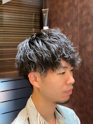 ヒロ銀座マッシュパーマ