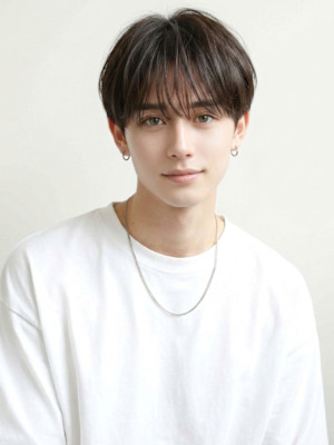 池袋 ツーブロックショート 韓国風マッシュ ナチュラルマッシ