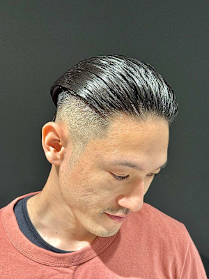 オールバック