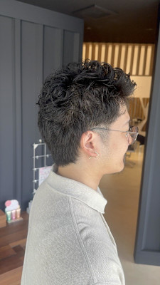 【大根担当】刈り上げなし×ニュアンスパーマ