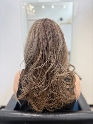 Hair Salon for D　 ×　コテ巻きスタイル
