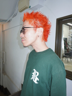 【BOW style】オレンジスパイキー