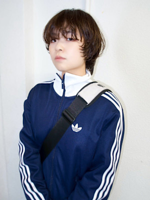 【BOW HAIR】顔周りレイヤーショート