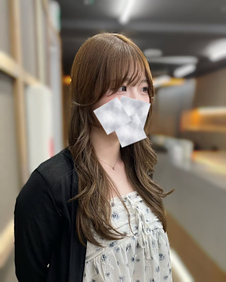 ブリーチなしダブルカラーで透明感アップ！オリーブベージュ