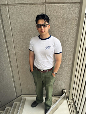アメカジにも合うヘア