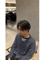 毛流れセンターパート