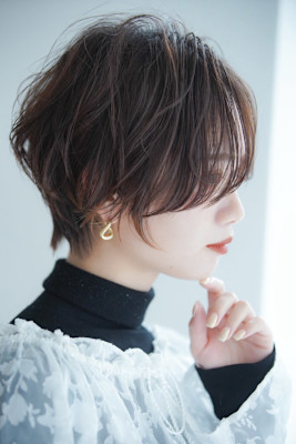 大人女性ショート