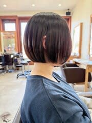 ワンレンショートボブ/20代30代40代50代60代