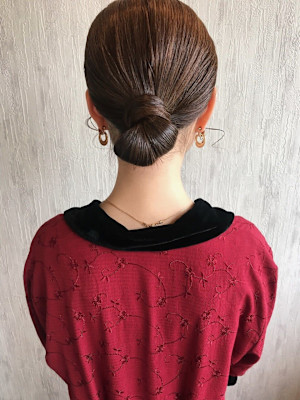 結婚式お呼ばれヘア