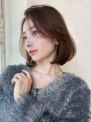 ふんわり柔らかな大人フェアリーレイヤー 