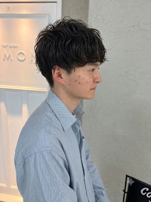 大人の色気を引き出す無造作ニュアンススパイラル