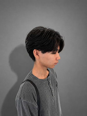 校則に引っかからない｜フェザーパーマ