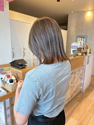 glad  NATURAL HAIR×スタイル