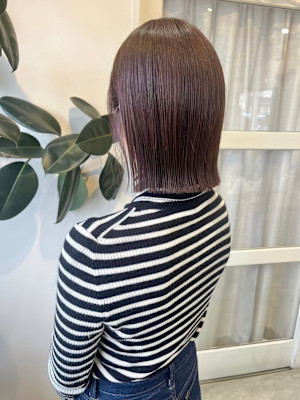 glad  NATURAL HAIR×スタイル