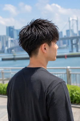 刈り上げツーブロック
