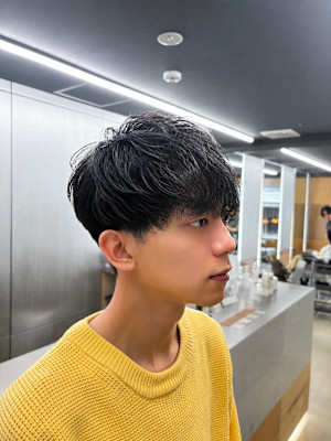メンズ大人マッシュ