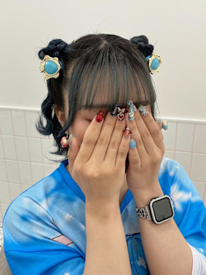【ヘアメ】ハーフくらげヘア♪_ユウ
