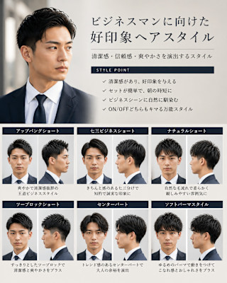 カッコいいビジネスマンスタイル
