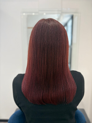 Hair Salon for D　 ×　ボルドーカラー