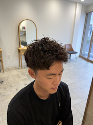 【滋賀大津】無造作パーマでラフにキマる