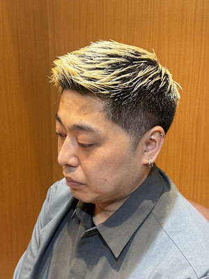アップバングスタイル