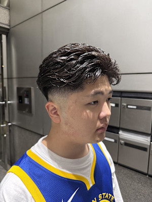 フェードパーマ