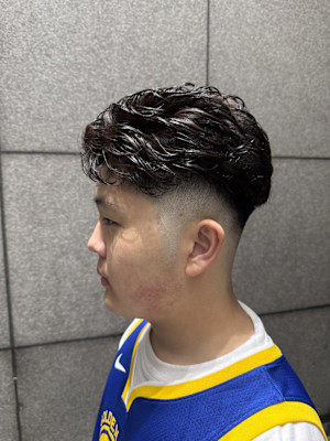 フェードパーマ
