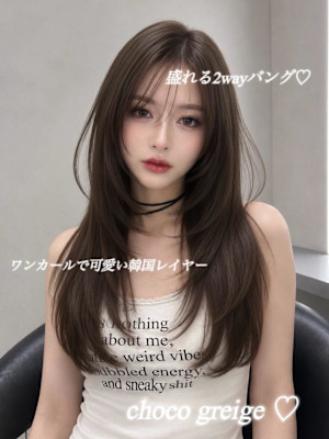 ワンカールでも可愛い韓国レイヤー☆