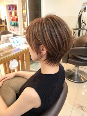 乾かすだけでまとまる朝ラクくびれショートだけ