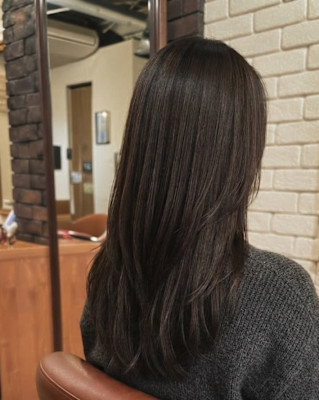 上品な艶とまとまりロングレイヤー【365スタイル】