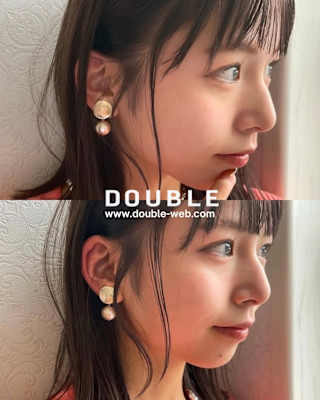横顔まで美しいナチュラルミディアム