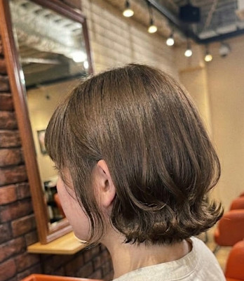 軽やかな毛先の動き！大人可愛い外ハネくびれボブ【373スタイ