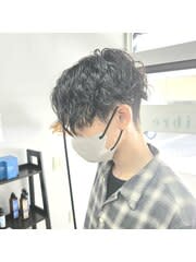 波巻きスパイラルヘア