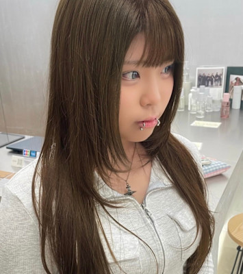 レイヤー×オリーブベージュ