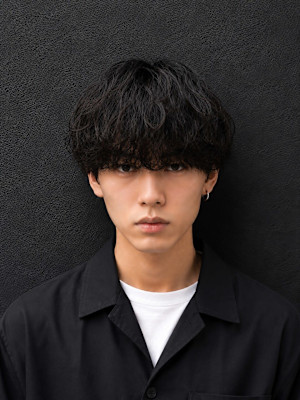 シャドウパーマ×メンズカット×メンズパーマー×men'sサロ