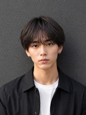 シースルーマッシュ×韓国風ヘア×メンズカット×men'sサロ