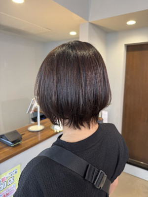 ふんわりレイヤーボブ