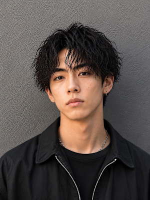ツイストスパイラルパーマ×ツイスパ×メンズカット×men's