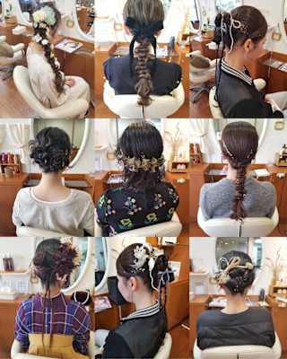 お呼ばれヘアアレンジ