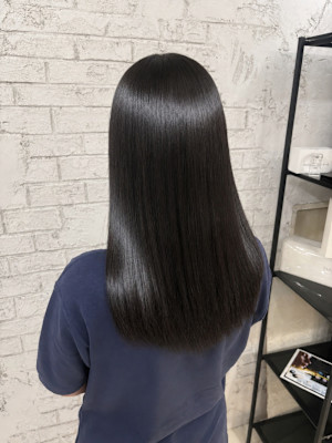 縮毛矯正　髪質改善　美髪矯正　艶髪