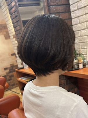 すっきりコンパクトなくびれボブ【386スタイル】