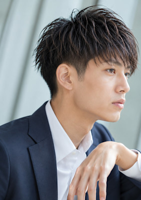 『メンズ限定』似合わせカット＋パーマ（ナチュラル）＋シャンプ