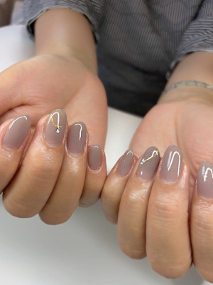 シンプルネイル
