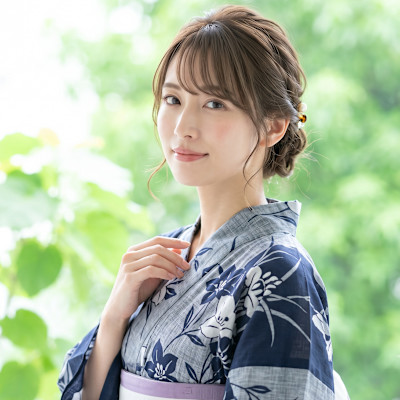大人上品な浴衣ヘアセット＊ルーズシニヨン
