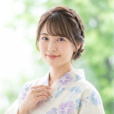 大人上品な浴衣ヘア＊編み込み低めシニヨン