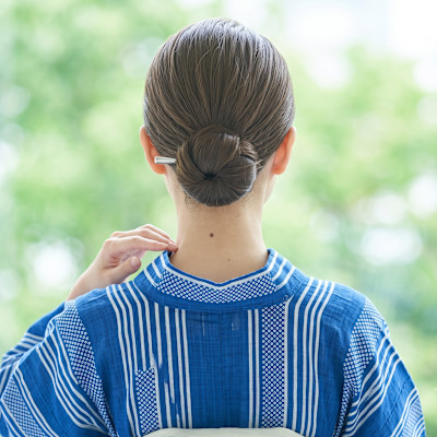 大人上品な浴衣ヘアセット＊ルーズシニヨン