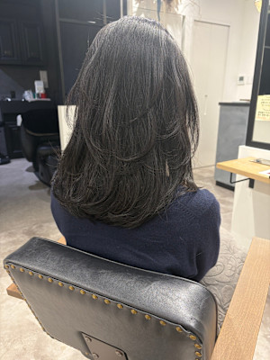 ワンカールで決まるレイヤーカット☆