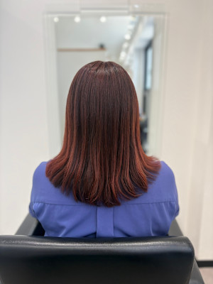 Hair Salon for D　 ×　オレンジカラー